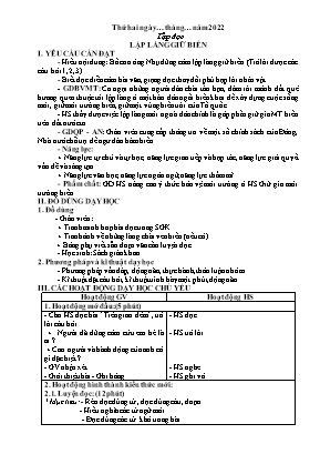 Giáo án Tổng hợp các môn Lớp 5 - Tuần 22 - Năm học 2021-2022